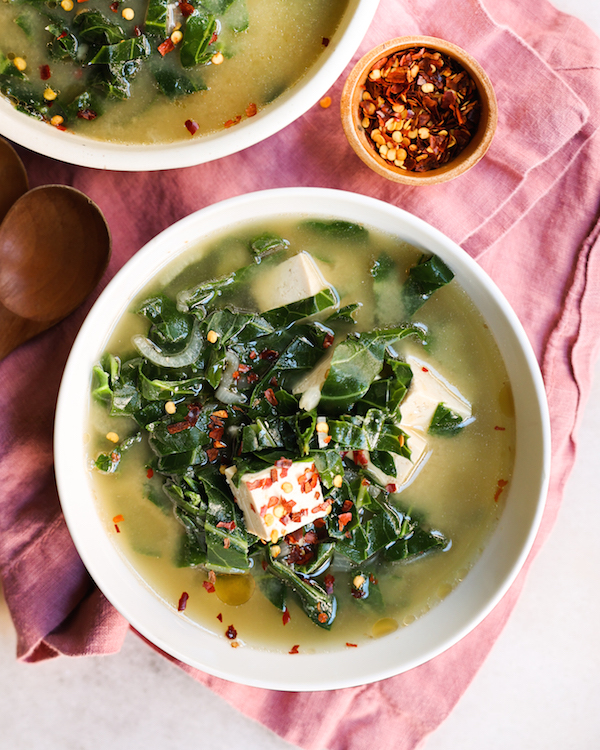 Collard Miso Soup