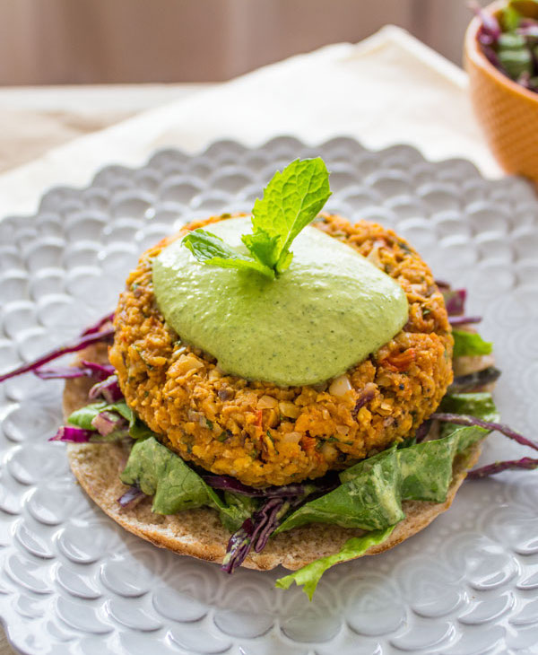 Sweet potato burgers