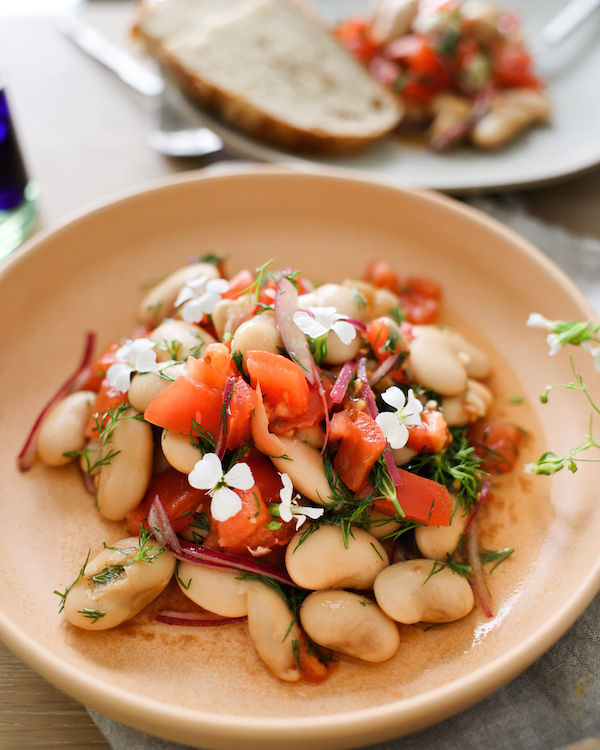 Marinated White Bean Salad - Sweet Potato Soul by Jenné Claiborne