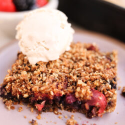 Brilliant Berry Vegan Crumble