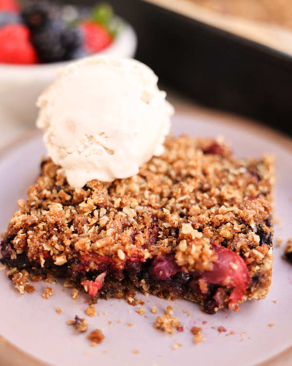 Berry Vegan Crumble