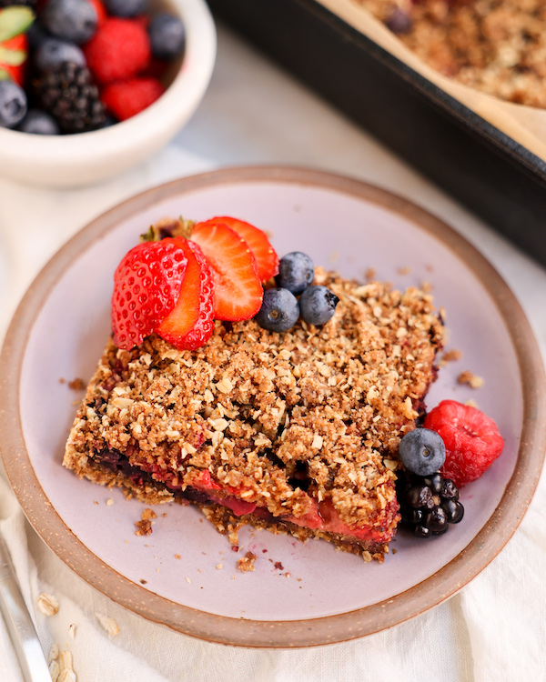 Berry Vegan Crumble