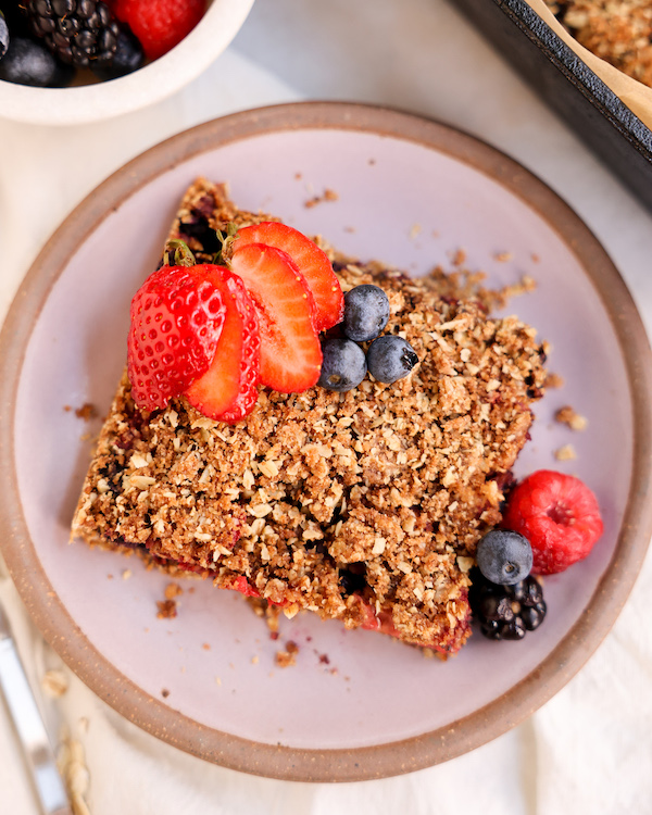 Berry Vegan Crumble