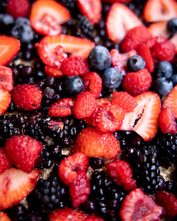 Close up of fresh berries