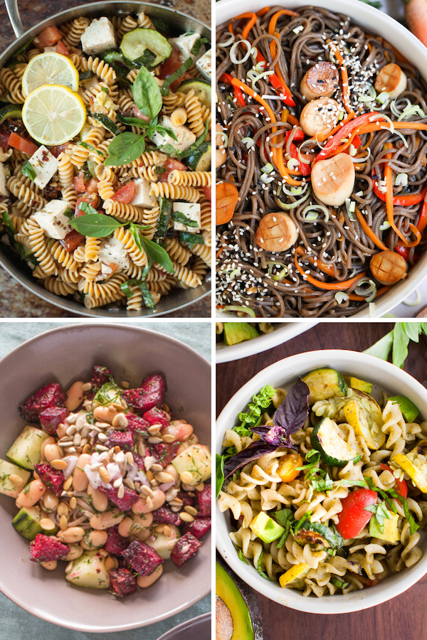 Vegan pasta salads