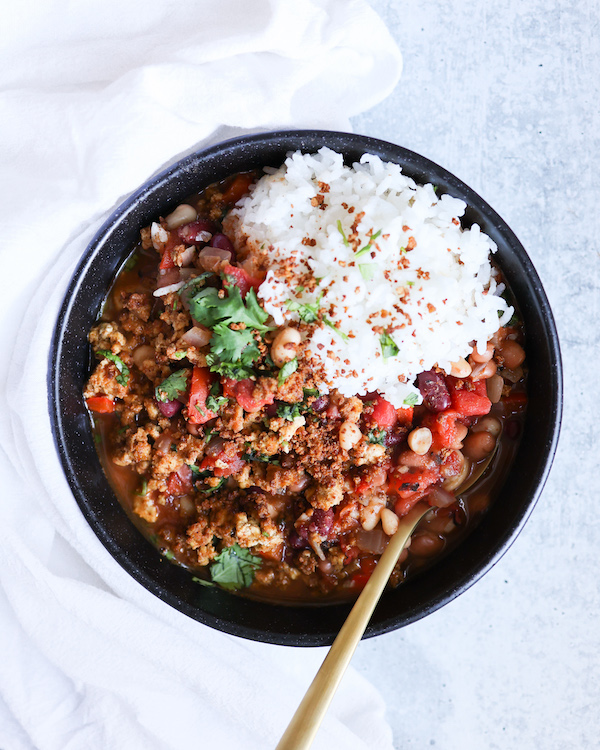 Vegan Tofu Chili 