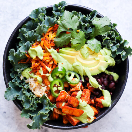 Winter Burrito Bowl - Sweet Potato Soul by Jenné Claiborne