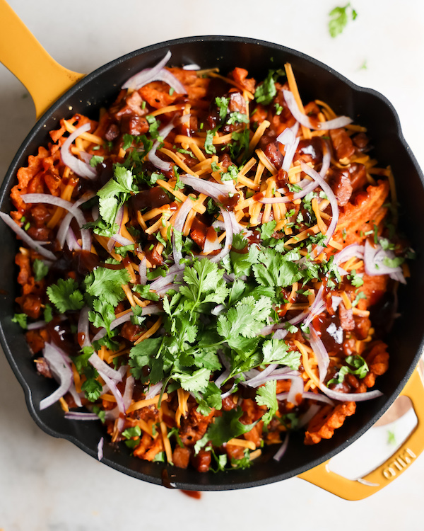 Loaded Sweet Potato Fries - This Savory Vegan