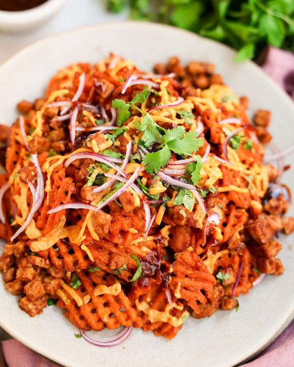 Loaded Sweet Potato Fries - This Savory Vegan