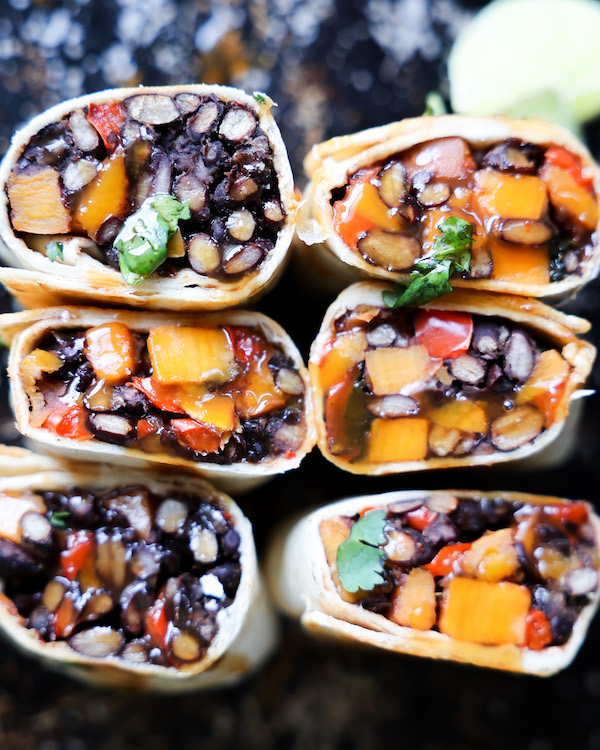 Black Bean Breakfast Burritos - The Toasty Kitchen