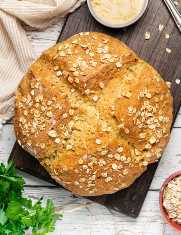 Vegan Irish Soda Bread Vegan St. Patrick's Day Recipe