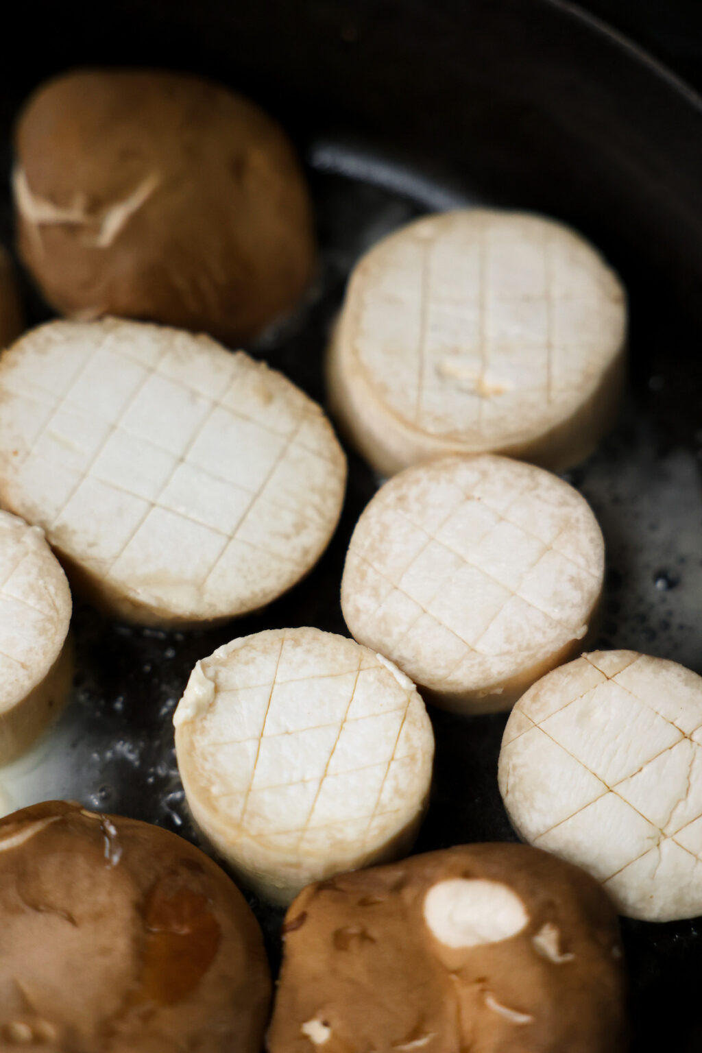 King Oyster Mushroom Vegan Scallops