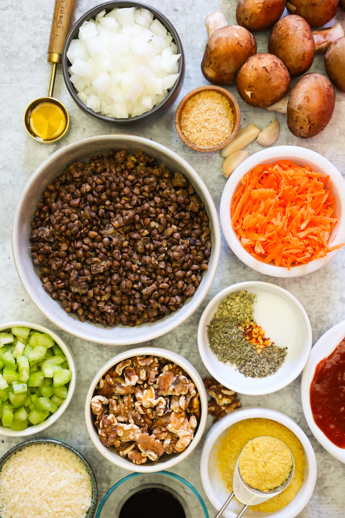 vegan meatloaf ingredients