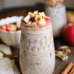 overnight oats in jar