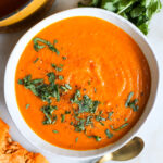 creamy kabocha squash soup