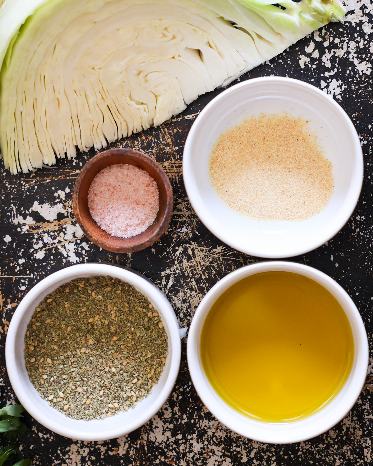 ingredients for roasted cabbage ingredients