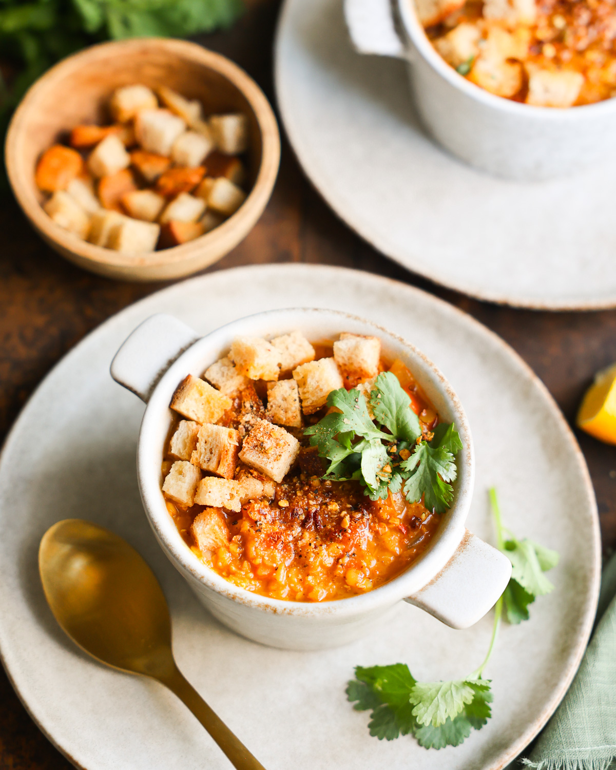 Red Lentil Carrot Soup