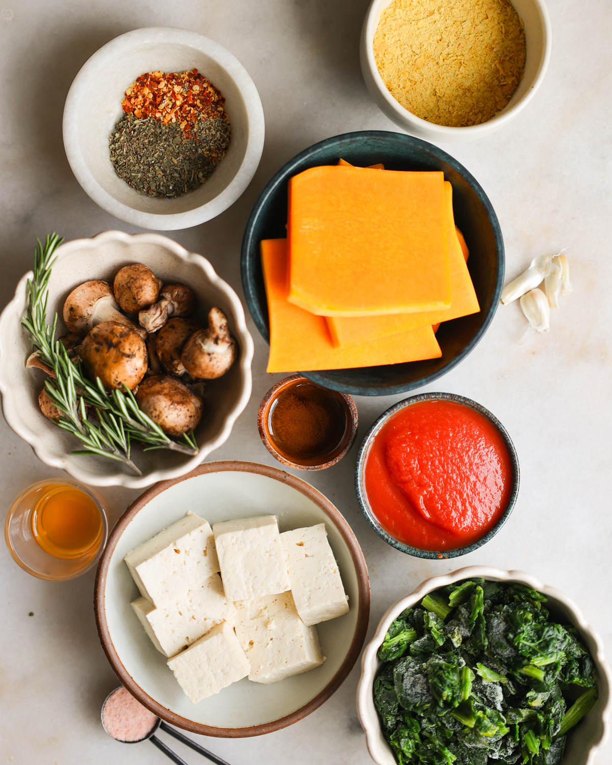 butternut squash lasagna  ingredients