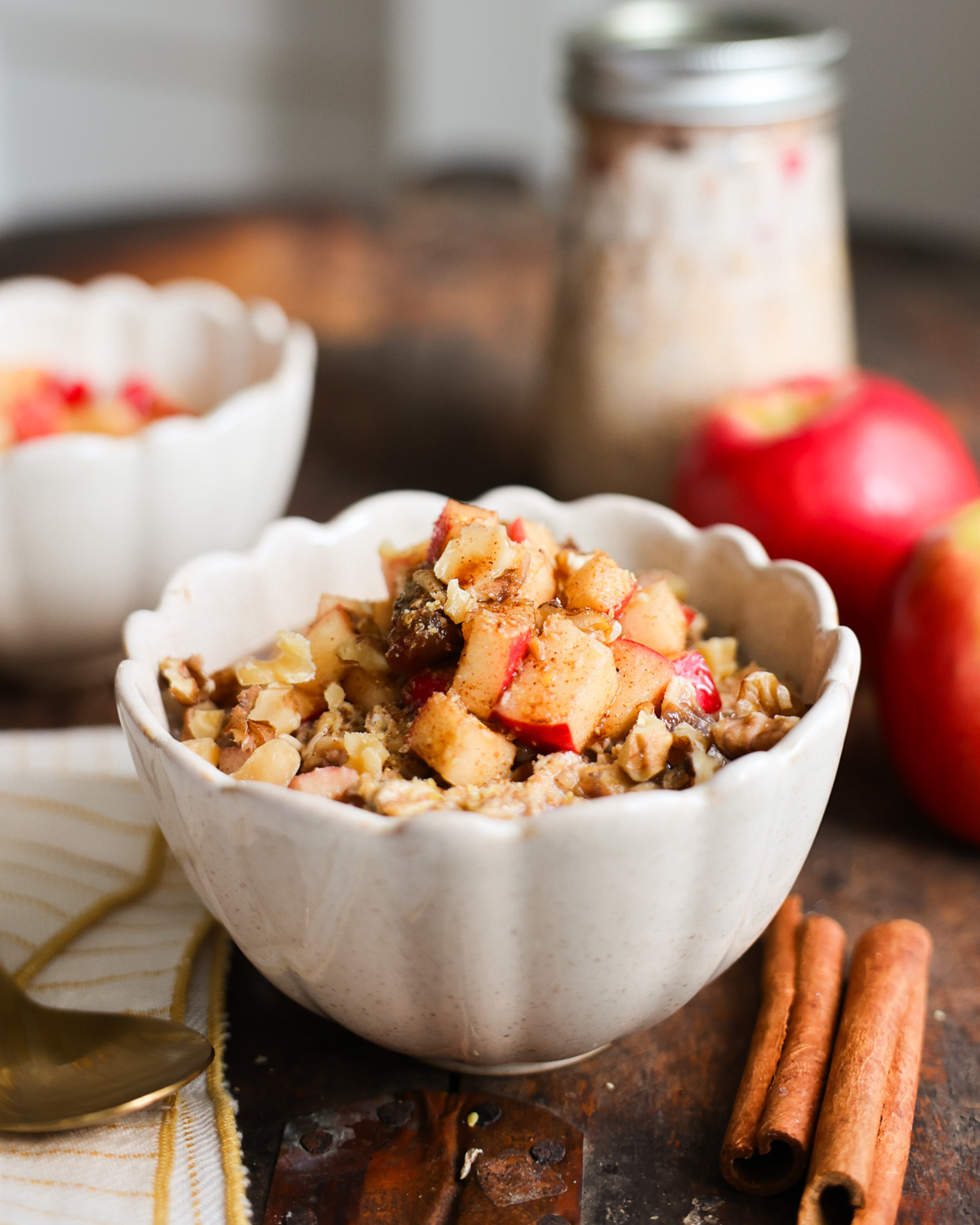 bowl of overnight oats