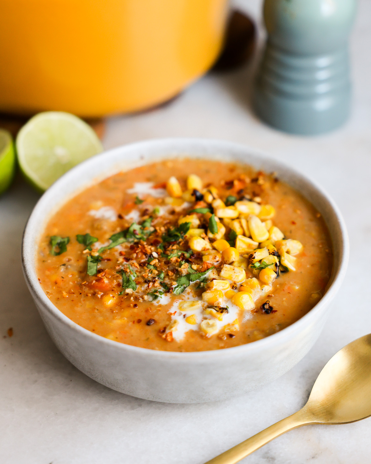 vegan corn chowder