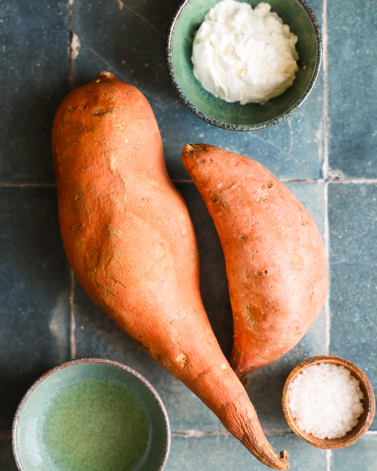 Air Fryer Sweet Potato Fry ingredients