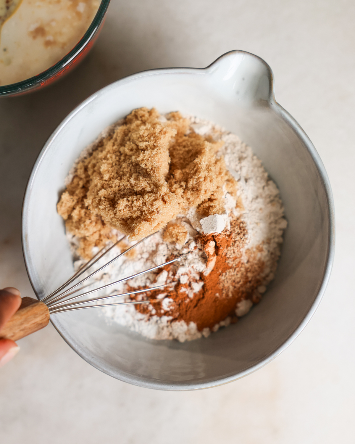 dry ingredients in bowl