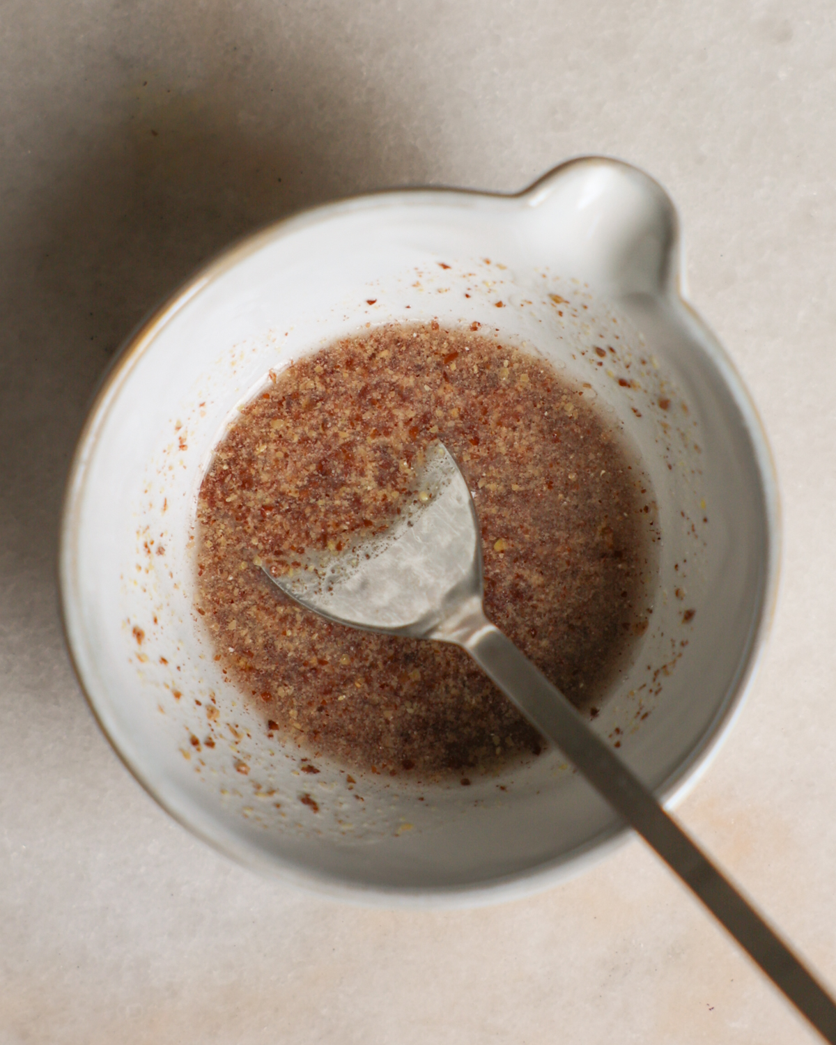 overhead flax egg
