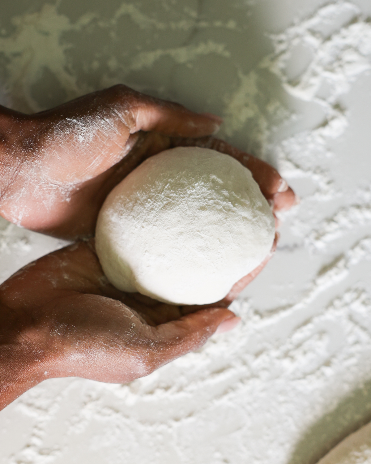 tight sourdough ball