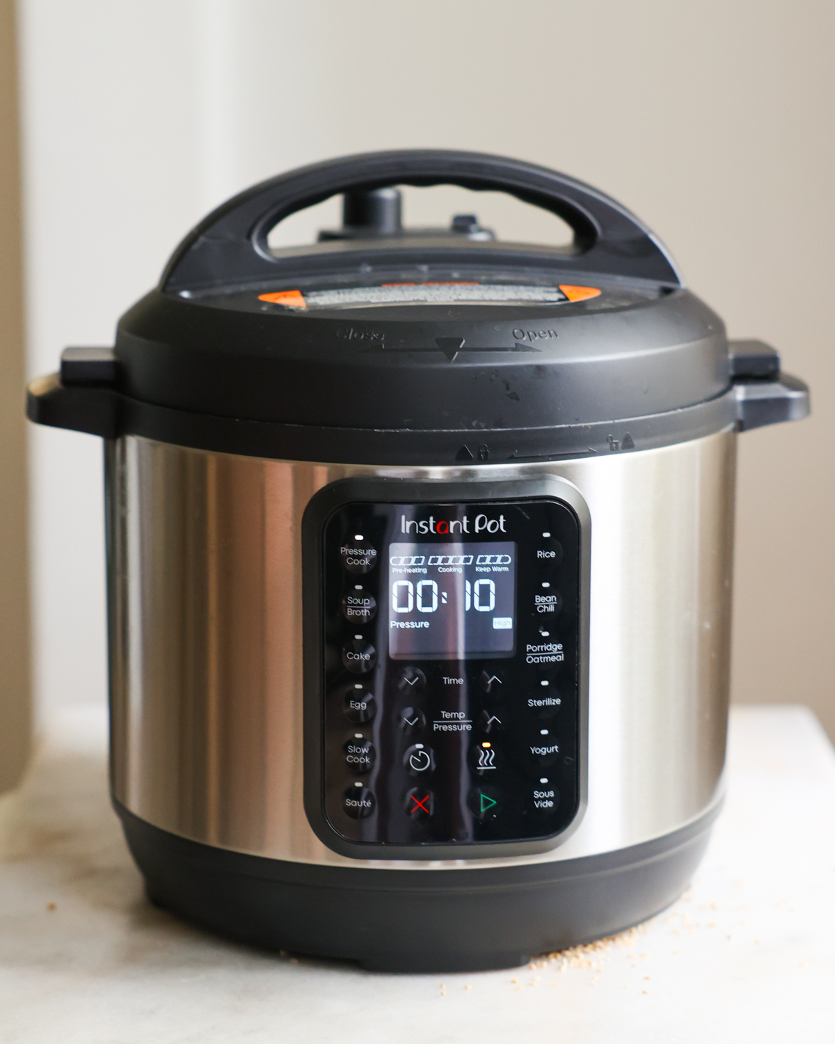 instant pot on counter