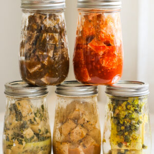 tofu marinade stack