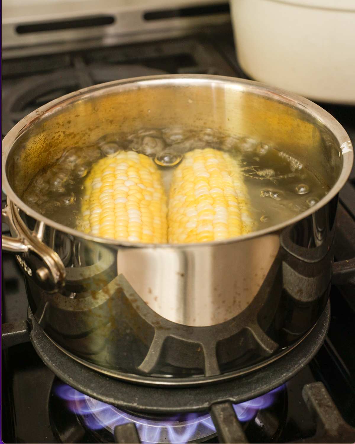 parboiling corn
