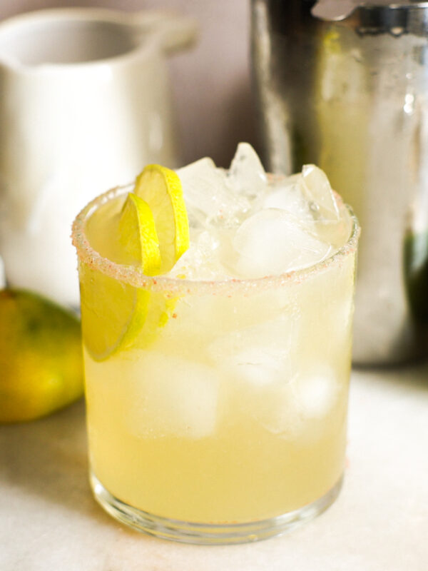 agave margarita on table