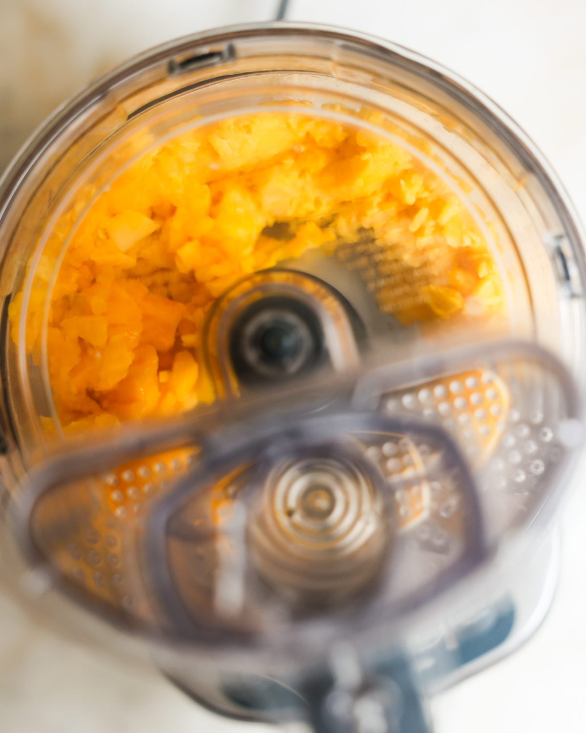 blending mango