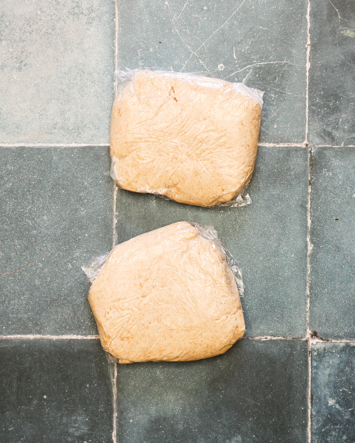 overhead cooled cracker dough