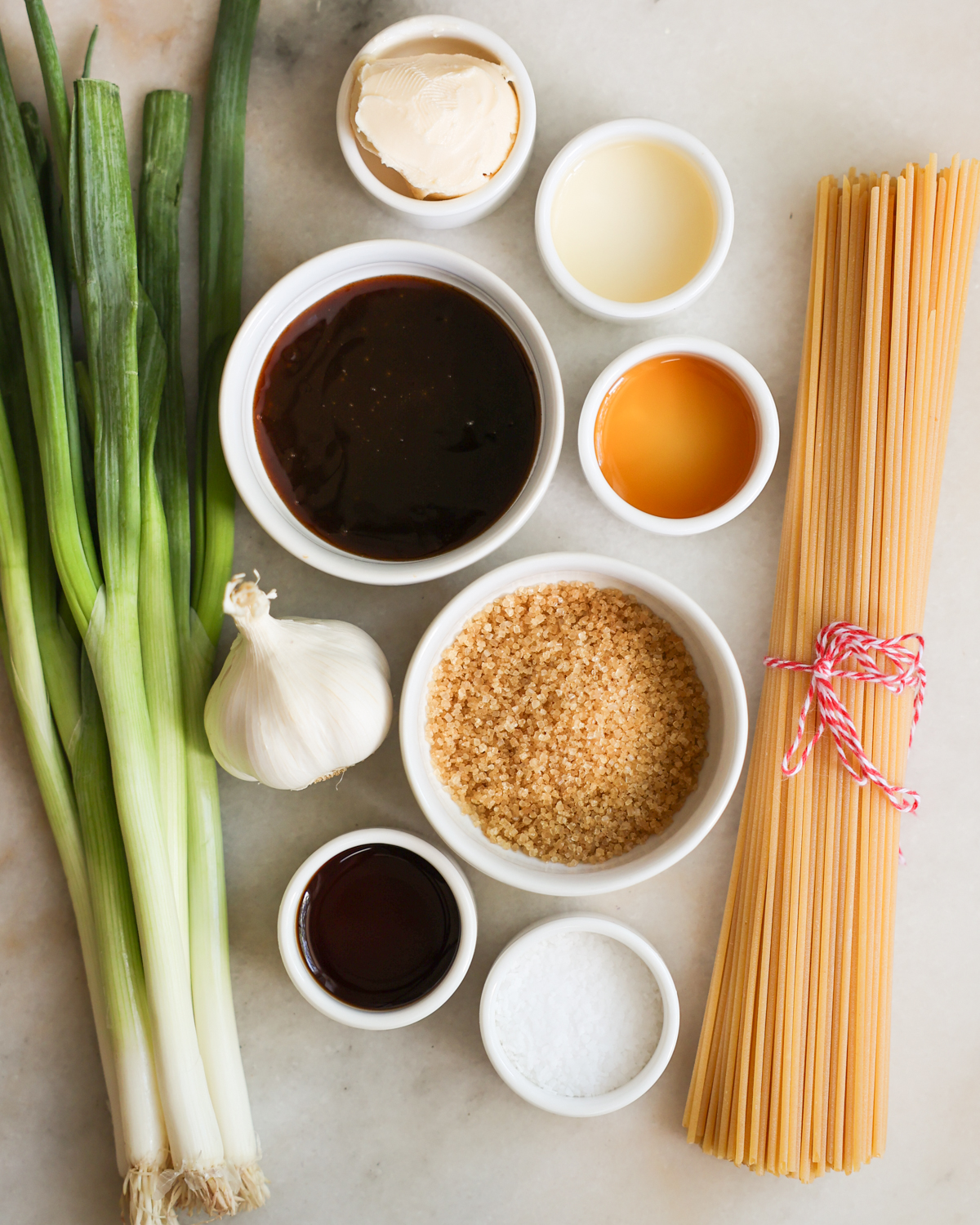 overhead garlic noodles ingredients