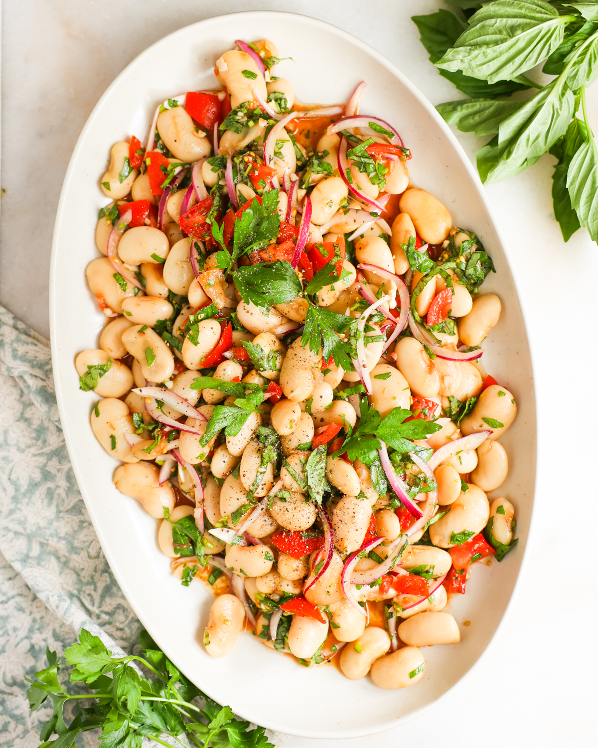 Marinated White Bean Salad