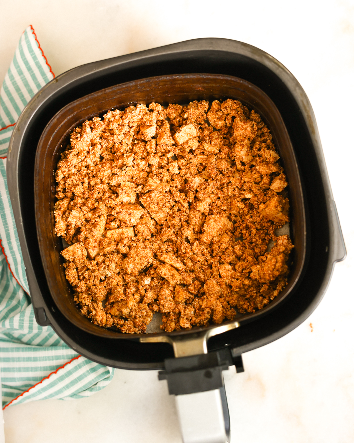 tofu spread in air fryer