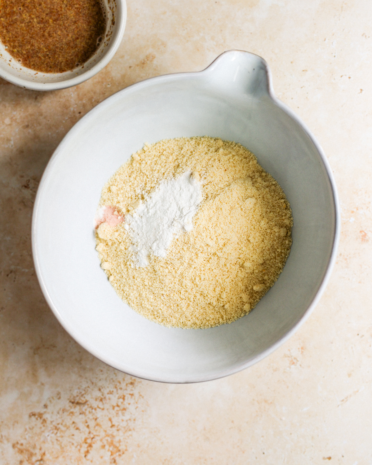 dry ingredients in bowl