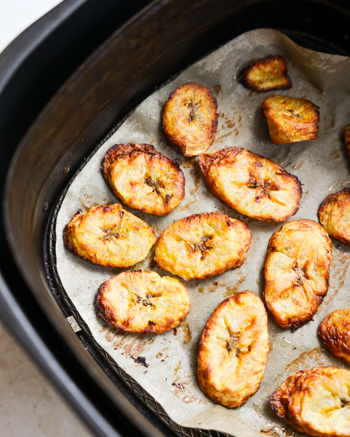 air fried plantains