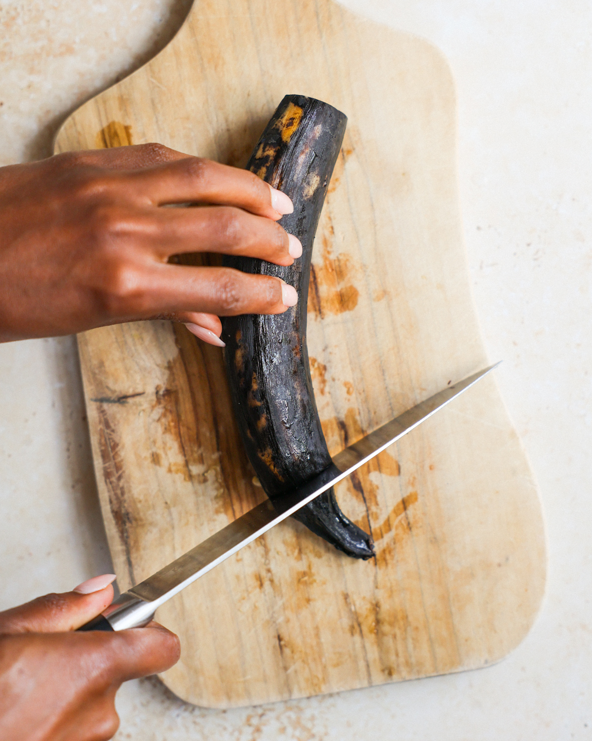 overhead cutting plantain