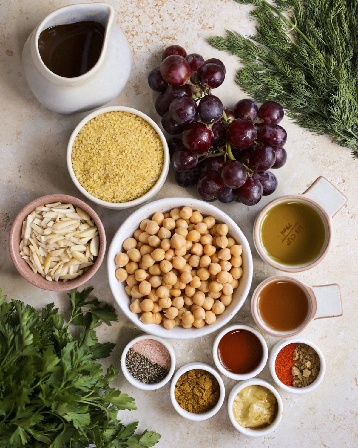 bulgur salad ingredients