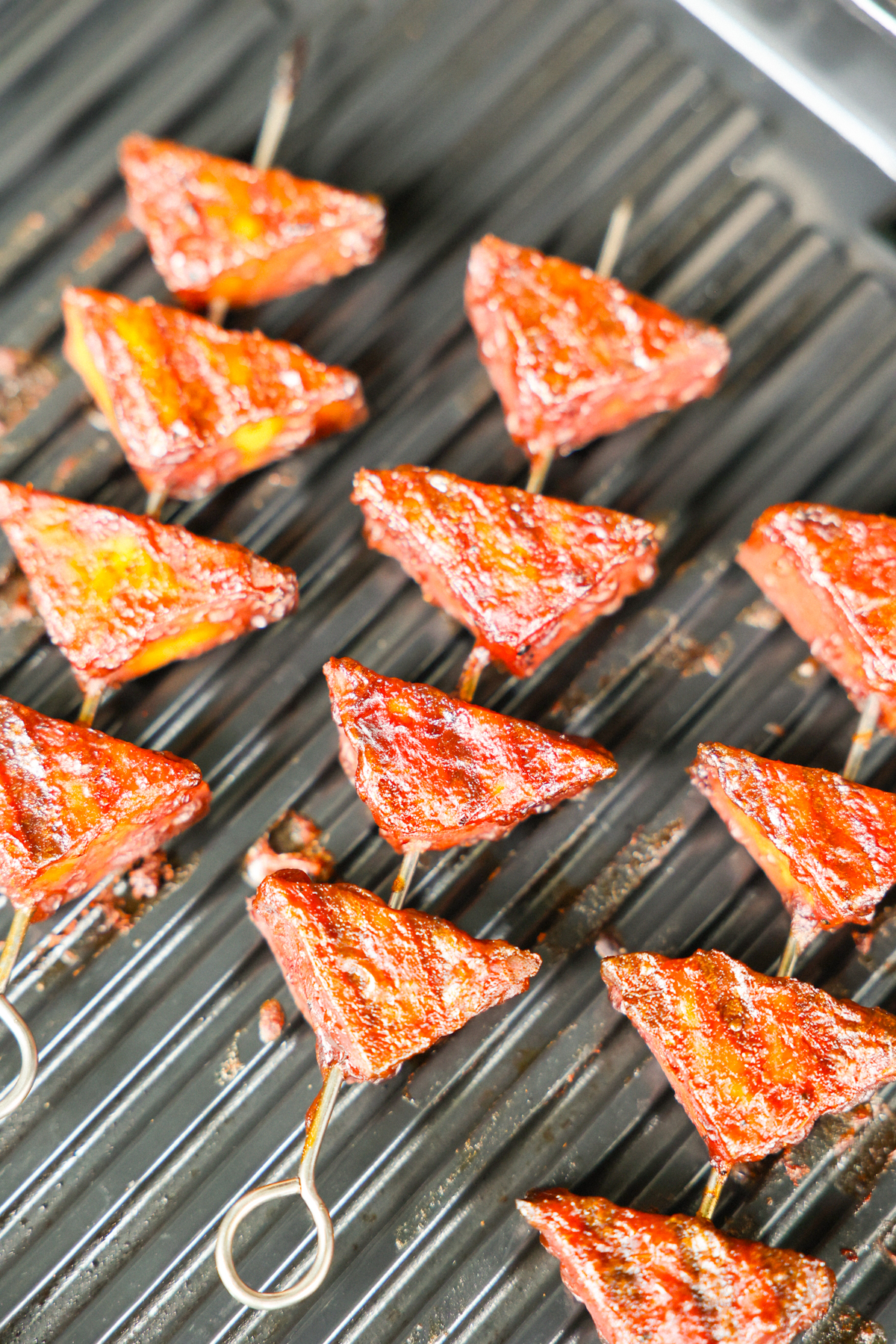 bbq tofu on grill