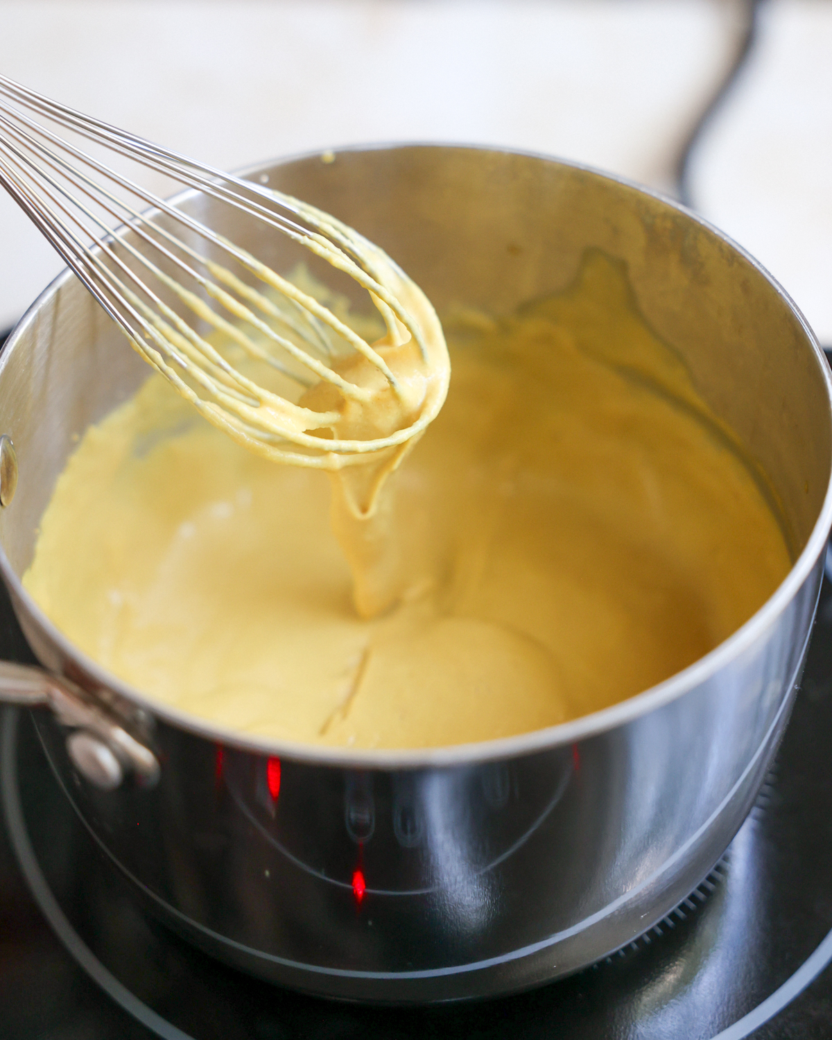 thickened cheese sauce