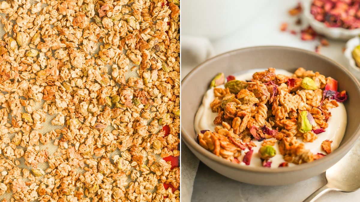 This Middle EasternInspired Tahini Granola Is Pure Breakfast Bliss