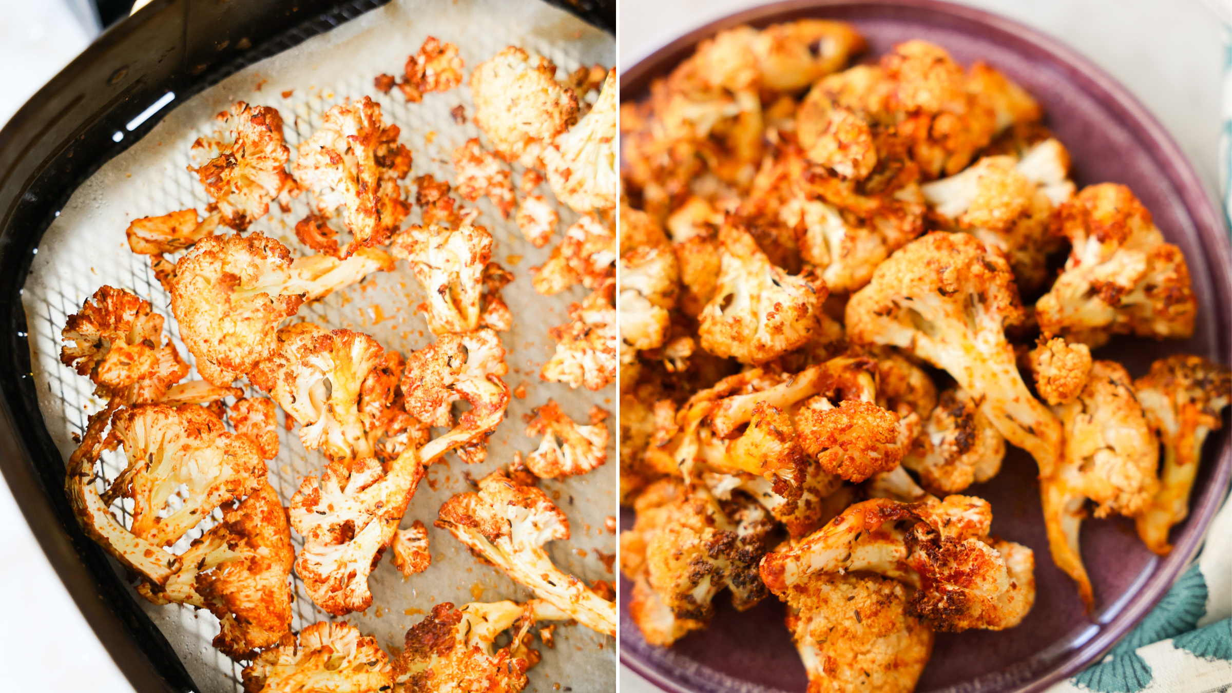 Air Fryer Cauliflower So Good Youll Forget Its Healthy