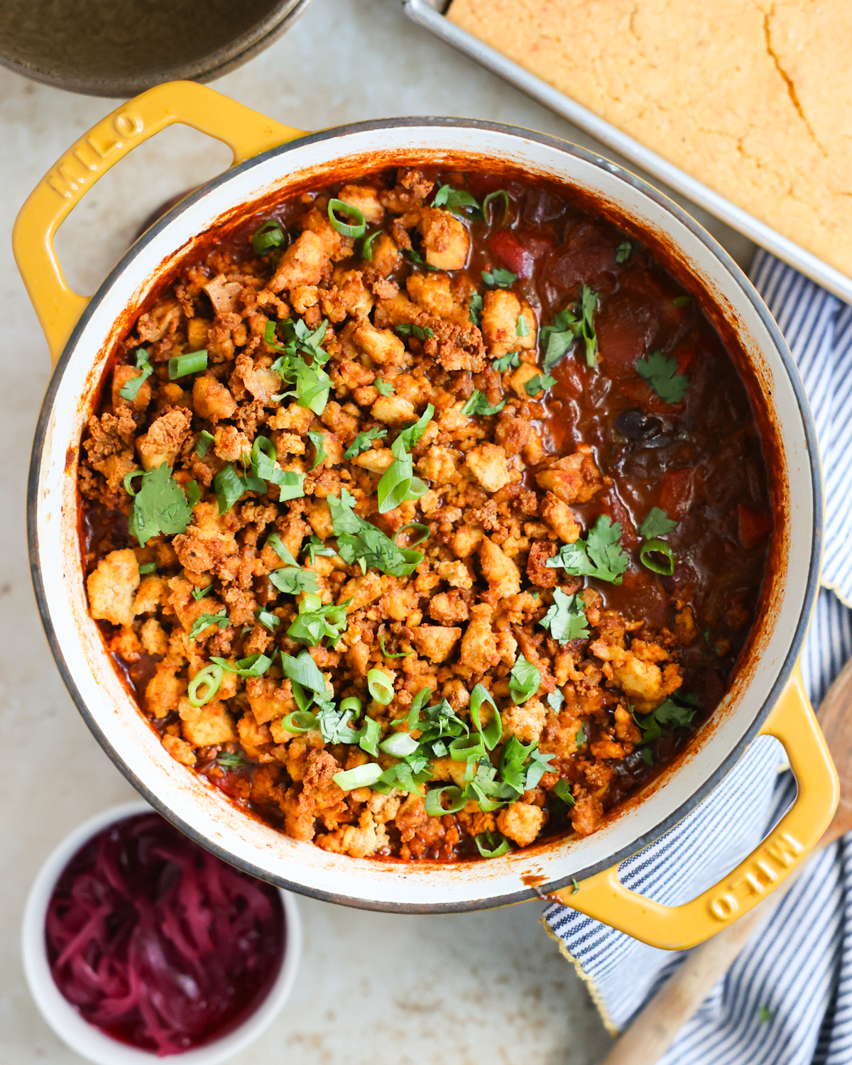 tofu chili GoVeganWay.com