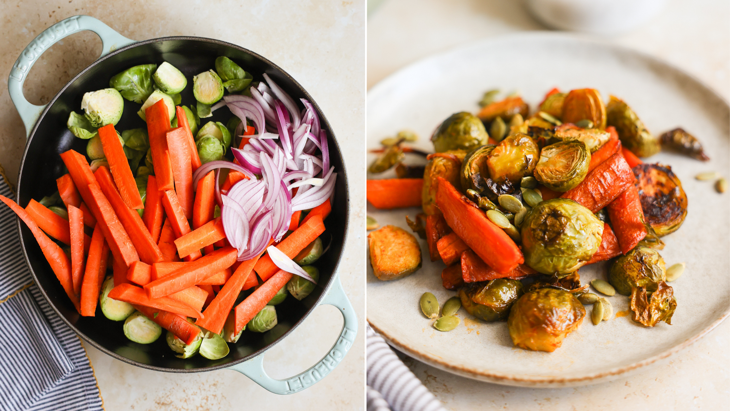 One Simple Swap That Makes Roasted Veggies Taste Gourmet