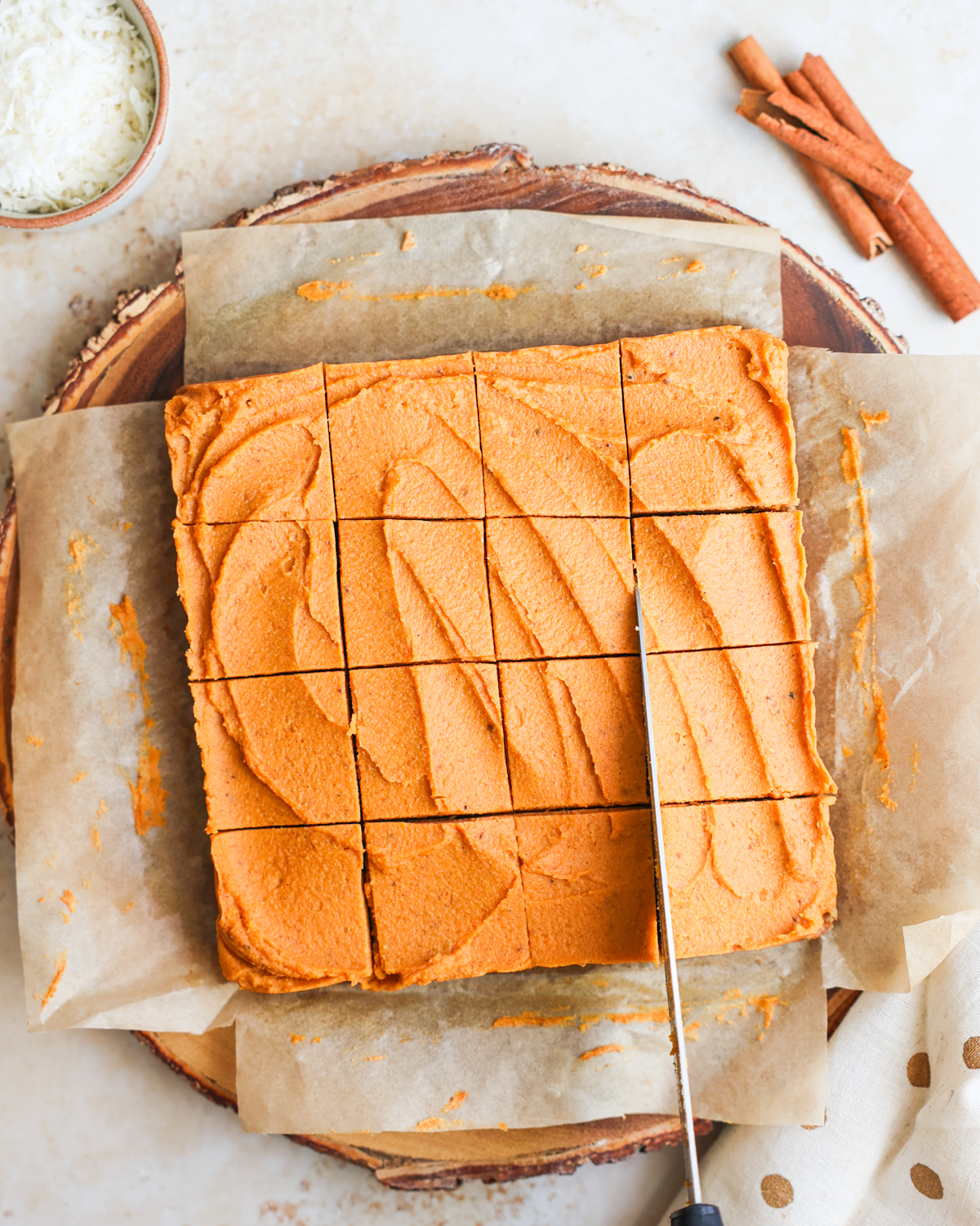 overhead of slicing bars