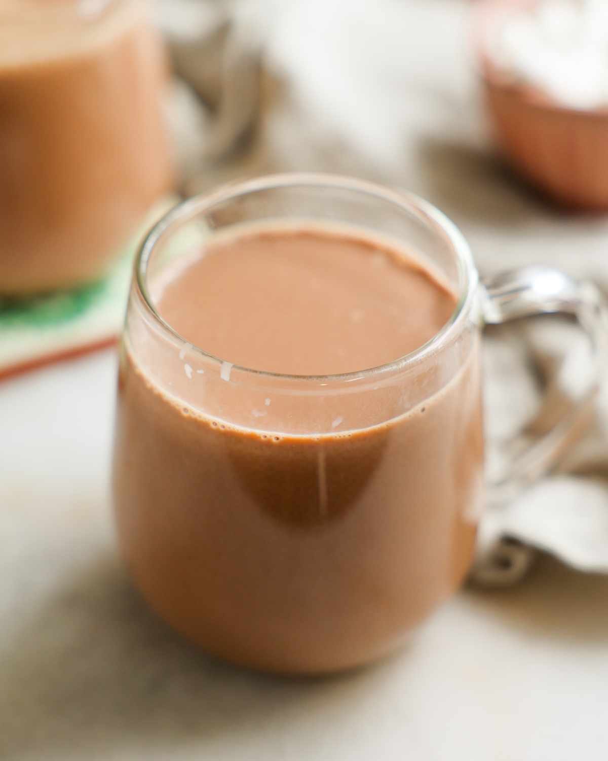 hot chocolate in mug