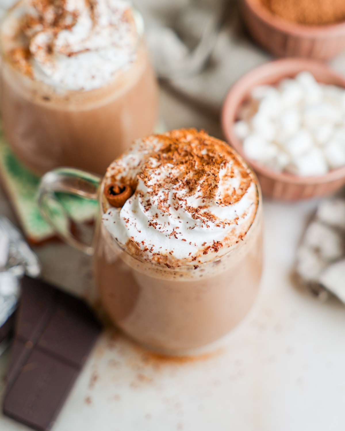 easy vegan hot chocolate GoVeganWay.com